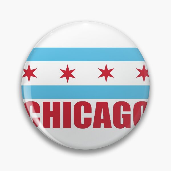 Item preview, Chicago Flag design designed and sold by BearDownDesigns.