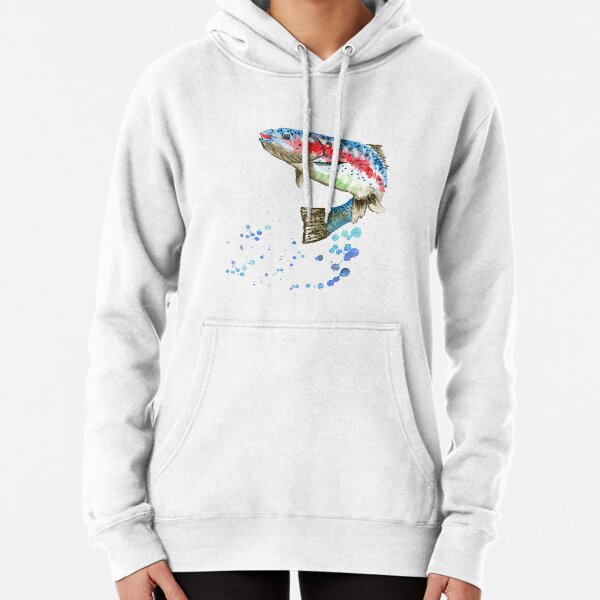 Rainbow Trout Hoodies & Sweatshirts for Sale