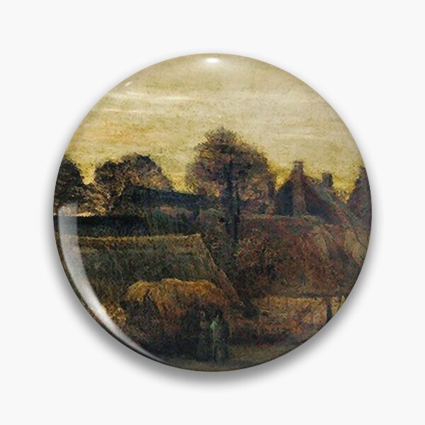 Item preview, Vincent van Gogh, Peasant Village at Dusk designed and sold by SEEMUELLER.