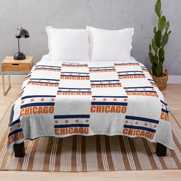 Item preview, Chicago Flag design - Bears colors designed and sold by BearDownDesigns.
