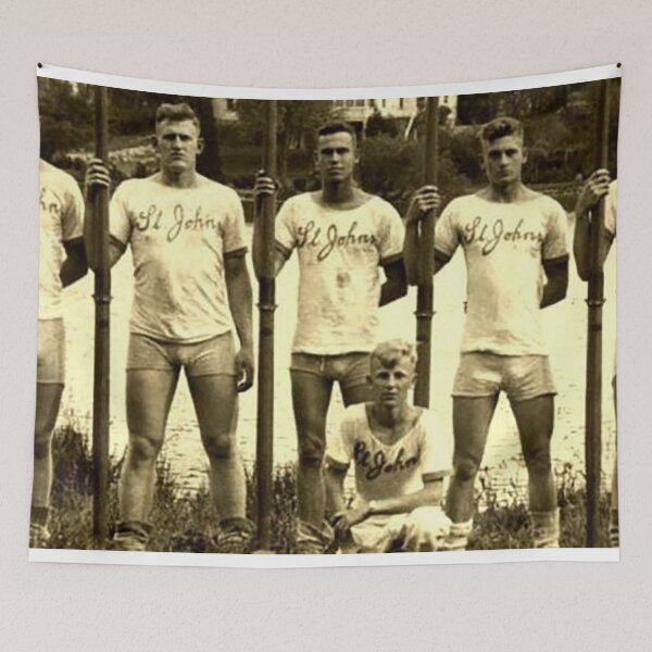 Artikelvorschau, St. John Ruderteam Foto, Vintage Ruderteam Foto, entworfen und verkauft von Nostrathomas66.