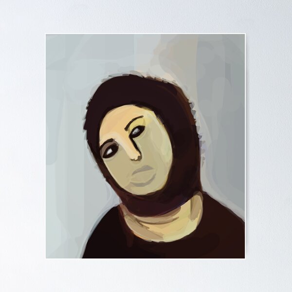 Item preview, Ecce homo jesus borja painting with funny eyes by Eyesasdaggers designed and sold by eyesasdaggers.