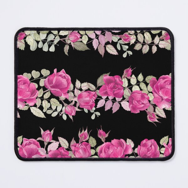 Item preview, Floral garlands of pink roses designed and sold by Flowersforbear.