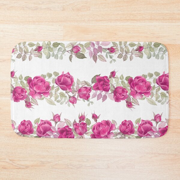 Item preview, Floral garlands of pink roses designed and sold by Flowersforbear.
