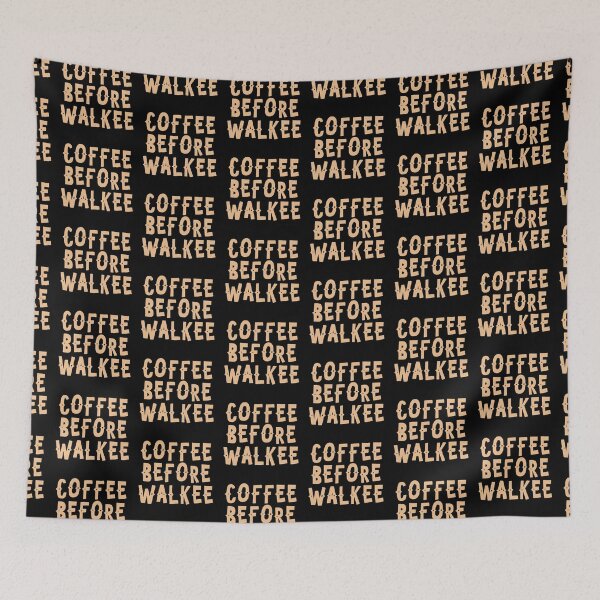 Item preview, Coffee before WALKEE designed and sold by jazzydevil.