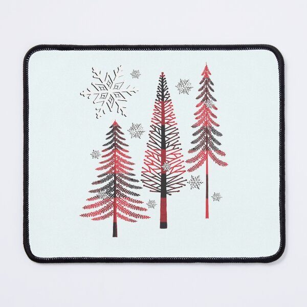 Item preview, Christmas Trees Red & Black Buffalo Check Snowflakes Winter designed and sold by tamdevo1.