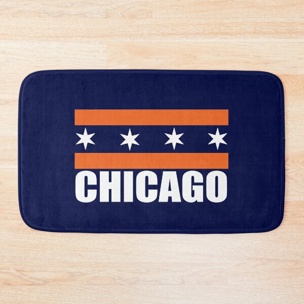 Item preview, Chicago Flag design - Bears colors - Orange and White designed and sold by BearDownDesigns.