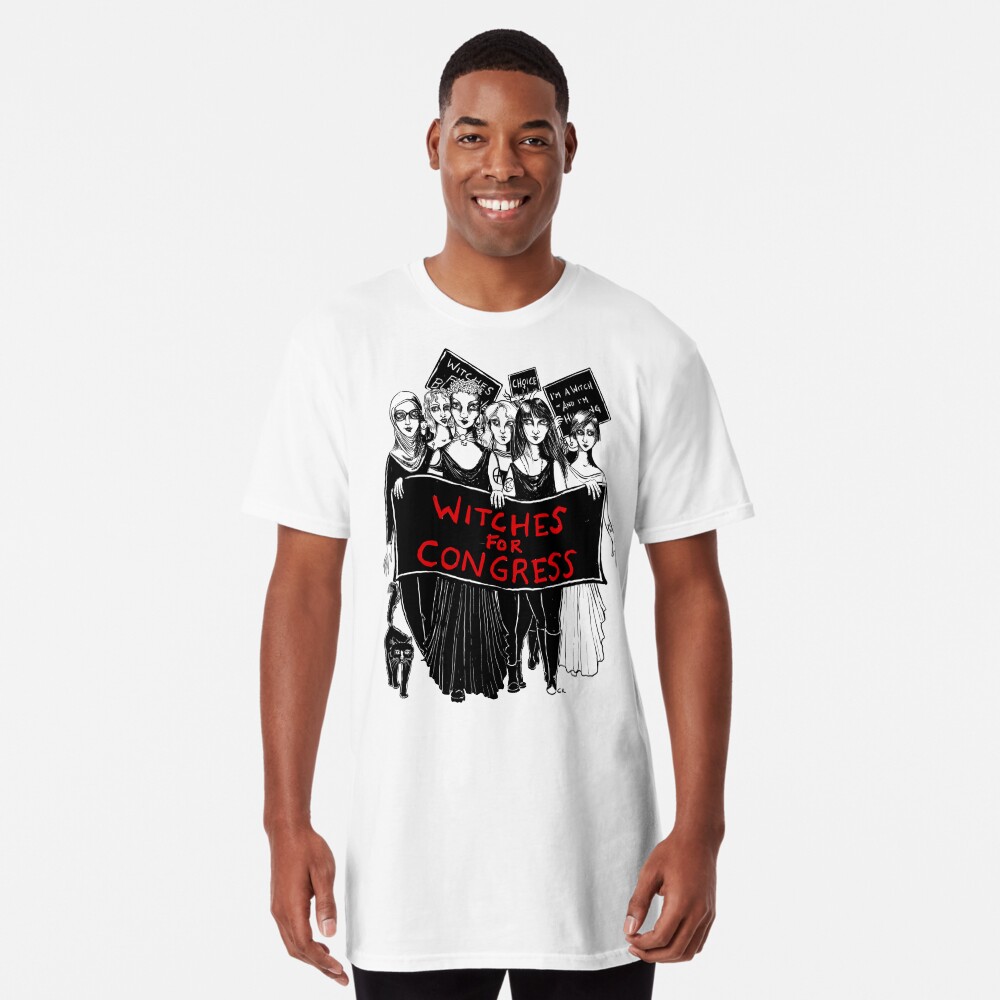 Vista previa del artículo con la obra «Camiseta larga», diseñado y vendido por Caviglia.