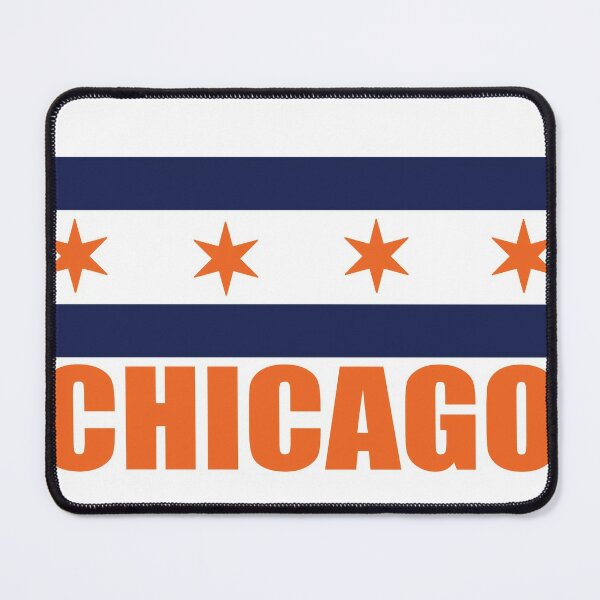 Chicago Flag design - Bears colors' Poster for Sale by BearDownDesigns