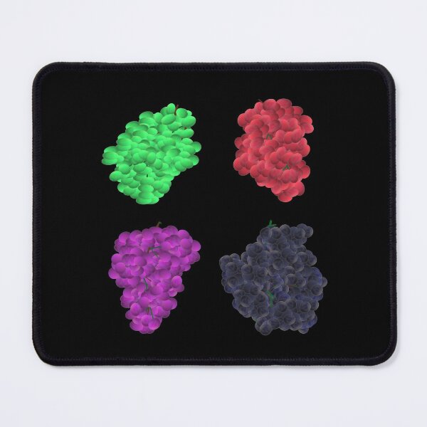 Item preview, Colorful Grapes (Black) designed and sold by ArtByLM.