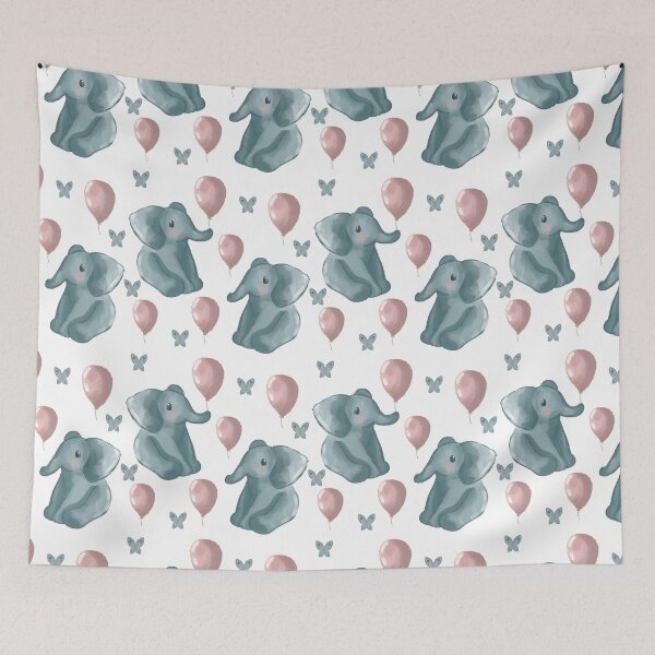 Item preview, Party elephants designed and sold by Introvert Corner.