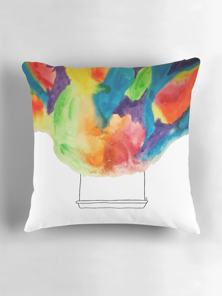 Thumbnail 3 of 4, Pillow, Let Color In designed and sold by J-Rage.