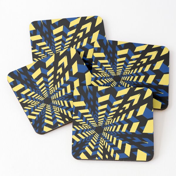 Item preview, Blue Yellow Explosion designed and sold by Lyle M Designs.