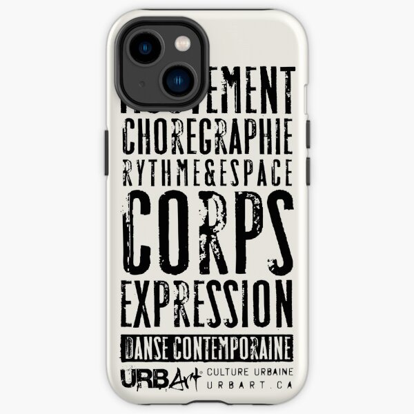 UrbArt® - Danse contemporaine-01 Coque antichoc iPhone