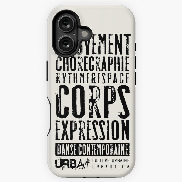 UrbArt® - Danse contemporaine-01 iPhone Tough Case