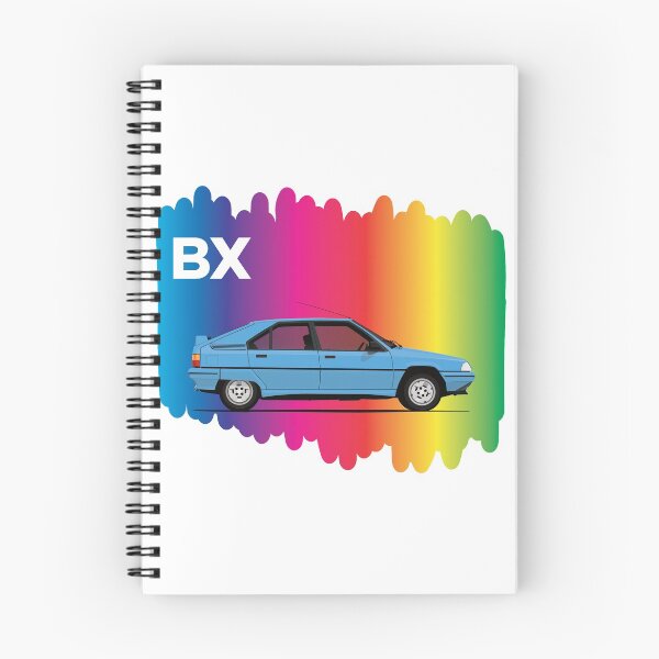 Item preview, Light blue BX on colourfully background designed and sold by knappidesign.