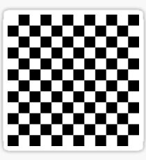 Checkerboard Sticker