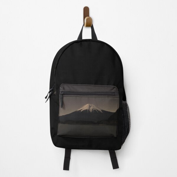 Item preview, Mount Fuji by night with blood moon 富士山 designed and sold by Myōhō Print Co..