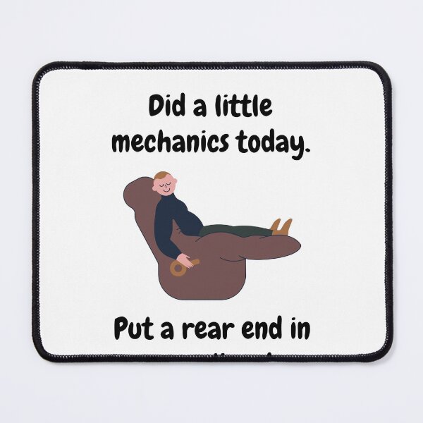 Item preview, Did a little mechanics today. Put a rear end in a recliner! designed and sold by CheryleaDesigns.
