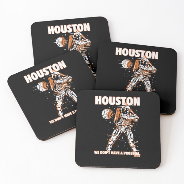 Item preview, Houston We Don't Have a Problem Space Baseball Astronaut designed and sold by nchofoloss.