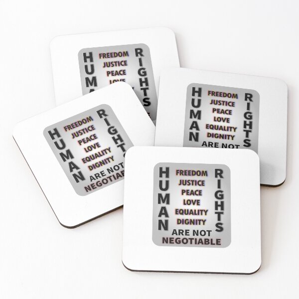 Item preview, Human Right Are Not Negotiable designed and sold by Vladan Seva.