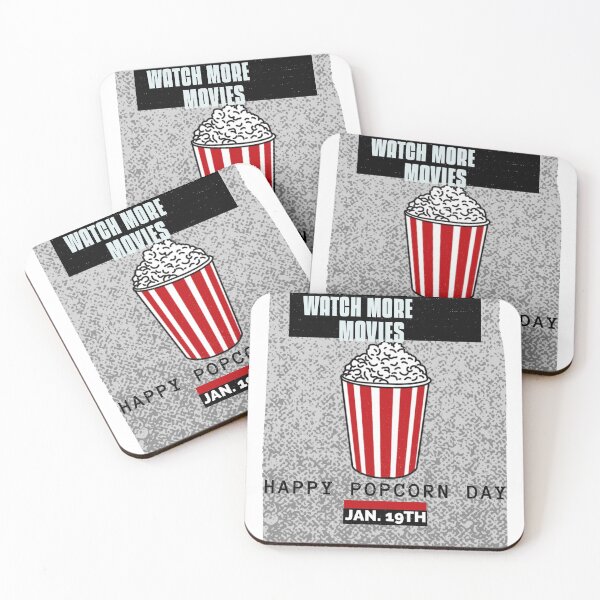 Item preview, HAPPY POPCORN DAY JAN 19TH SHIRT GIFT IDEA designed and sold by BestCoolStuff.