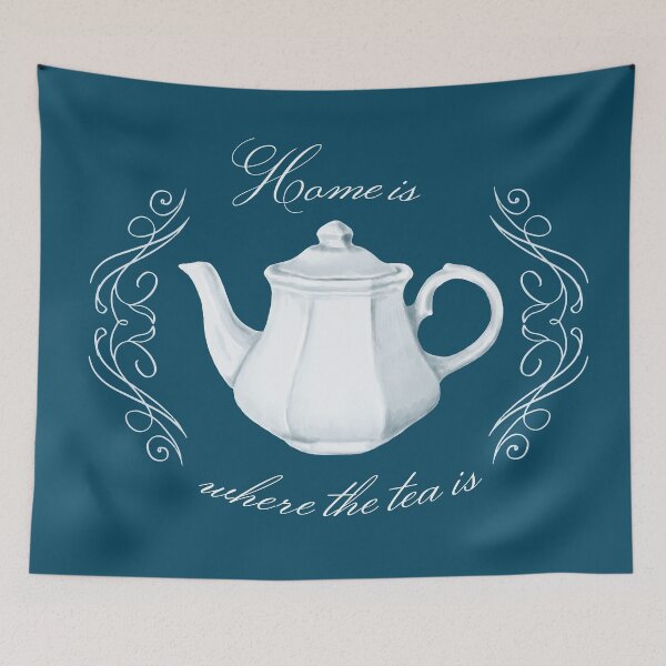 Item preview, Home is where the tea is  designed and sold by rodentgorl.