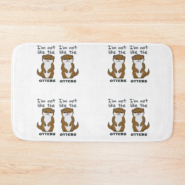 Item preview, I'm not like otters | otter decal designed and sold by NathBros.