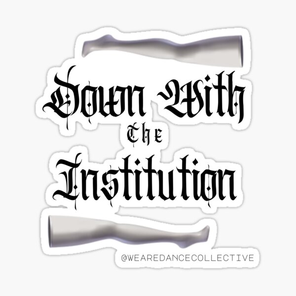 Down With The... Sticker