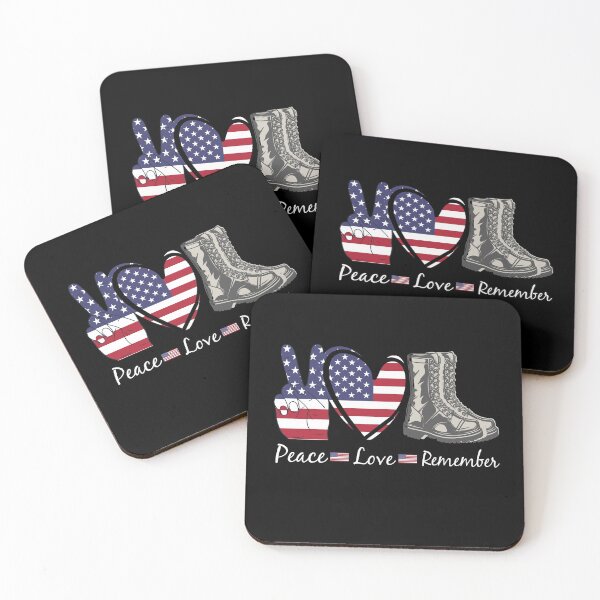 Artikelvorschau, Veterans Day History 2021 - Peace Love Remember entworfen und verkauft von zedesigner-.