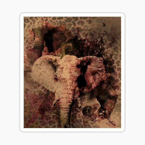elephant -tp12 Sticker