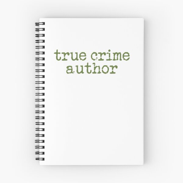 Item preview, true crime author military green designed and sold by TeaRoseWriter.