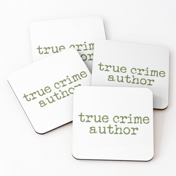Item preview, true crime author military green designed and sold by TeaRoseWriter.