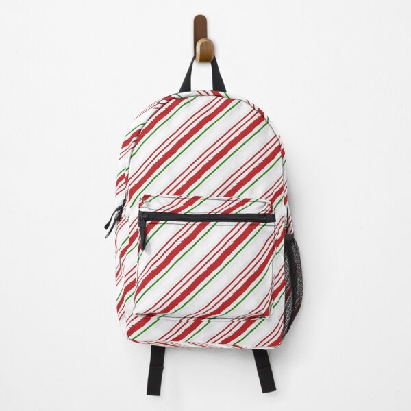 Item preview, Candy Cane Grunge Stripes Seamless Christmas Pattern designed and sold by tronictees.