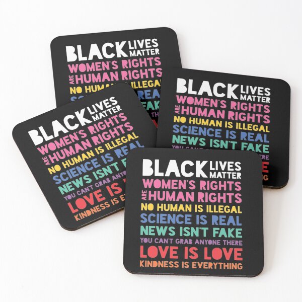 Item preview, Science Is Real Black Lives Matter No Human Is Illegal Love Is Love Womens Rights Are Human Rights Kindness Is Everything designed and sold by StoreRahhal.