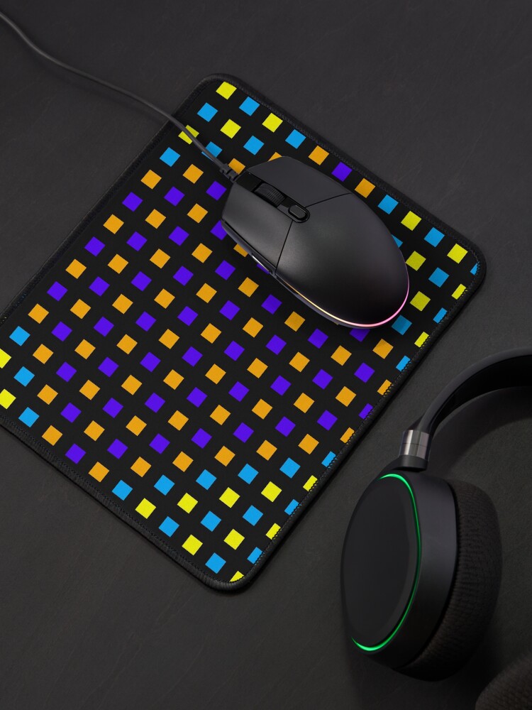 Alternate view of Deep Orbit Checkers Mouse Pad