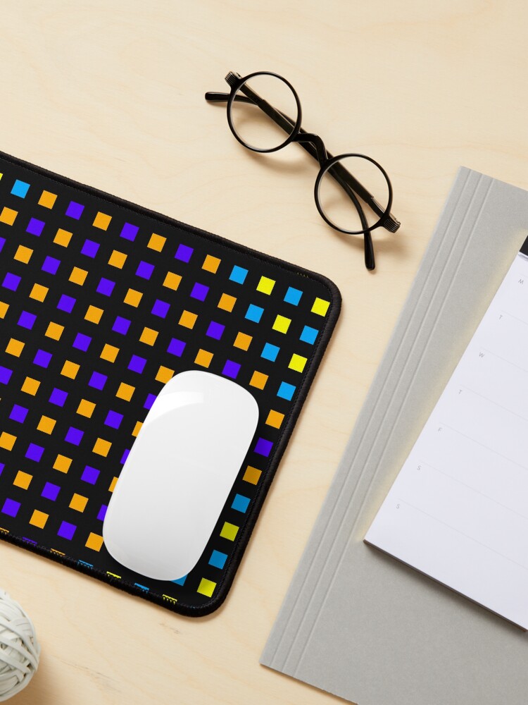 Alternate view of Deep Orbit Checkers Mouse Pad
