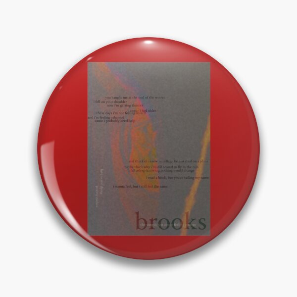 Item preview, brooks - love is not dying jeremy zucker typographic   designed and sold by GiftforallShop.