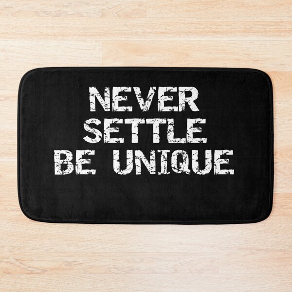 Item preview, Never Settle Be Unique, Essential T-shirt designed and sold by JoesCornerStore.