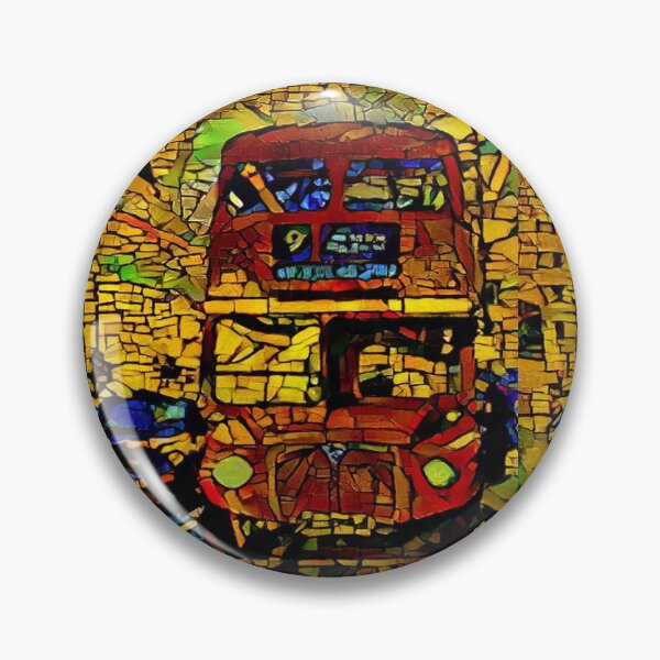 Item preview, London Red Bus Mosaic Style  designed and sold by Haloproductions.