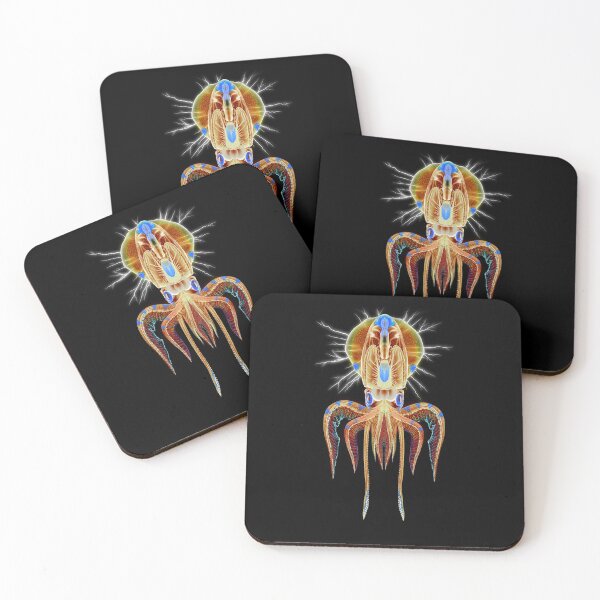 Item preview, Giant Glow Squid Green designed and sold by HexOne.