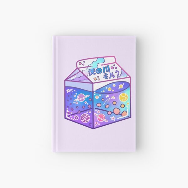 Milky Way Milk Carton Hardcover Journal