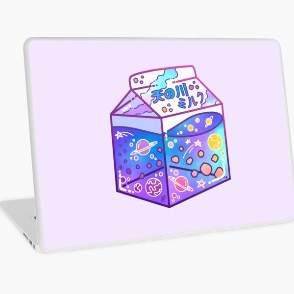 Milky Way Milk Carton Laptop Skin