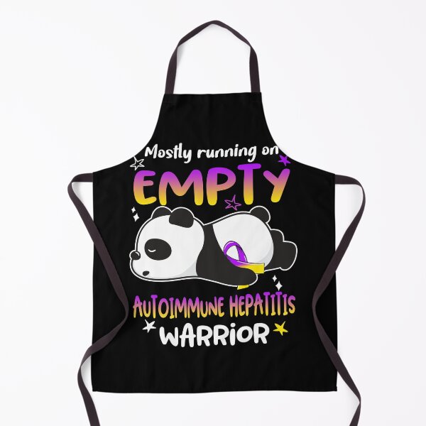 Item preview, Autoimmune Hepatitis Awareness Mostly Running On Empty Autoimmune Hepatitis Warrior designed and sold by GennieShop.