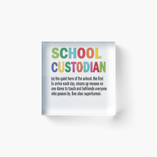 Item preview, School Custodian Squad School Janitor Appreciation designed and sold by Pukiart.