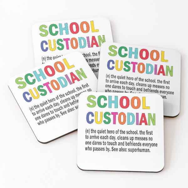 Item preview, School Custodian Squad School Janitor Appreciation designed and sold by Pukiart.