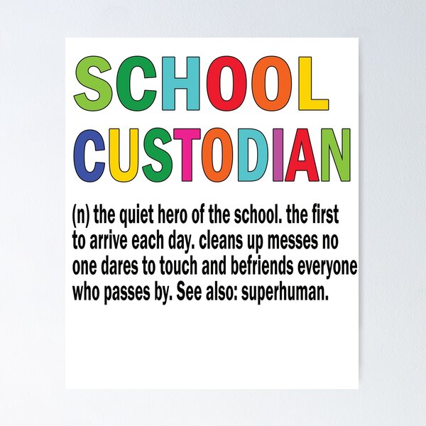 School Custodian Wall Art for Sale | Redbubble school-custodian-wall-art-for-sale-redbubble