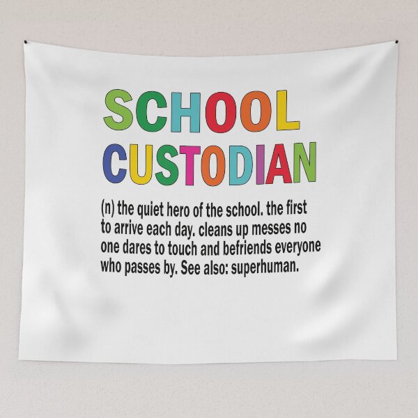 Item preview, School Custodian Squad School Janitor Appreciation designed and sold by Pukiart.