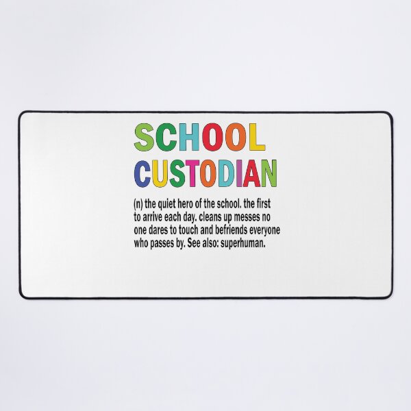 Item preview, School Custodian Squad School Janitor Appreciation designed and sold by Pukiart.