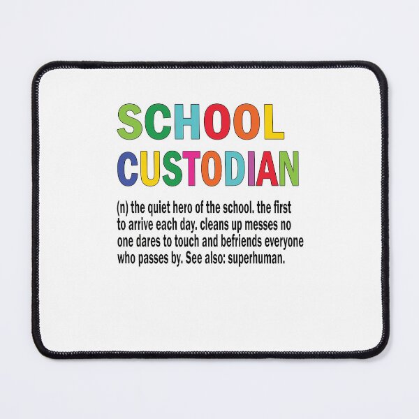 Item preview, School Custodian Squad School Janitor Appreciation designed and sold by Pukiart.